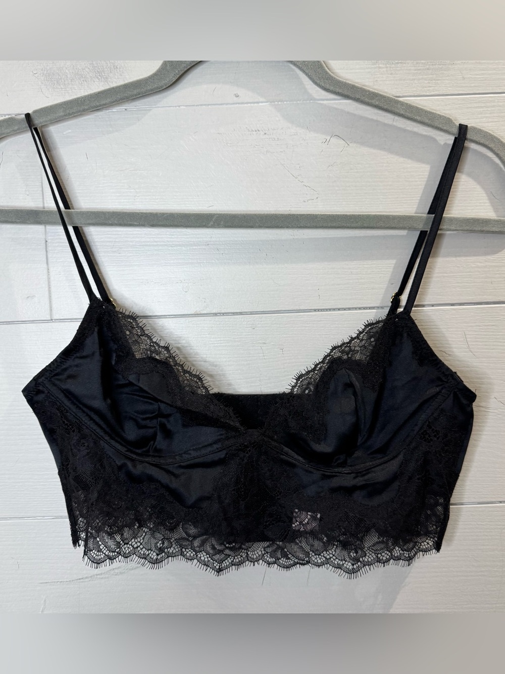 Victoria's Secret NWOT Black Lace Bralette Camisole - Women Intimates Size XS